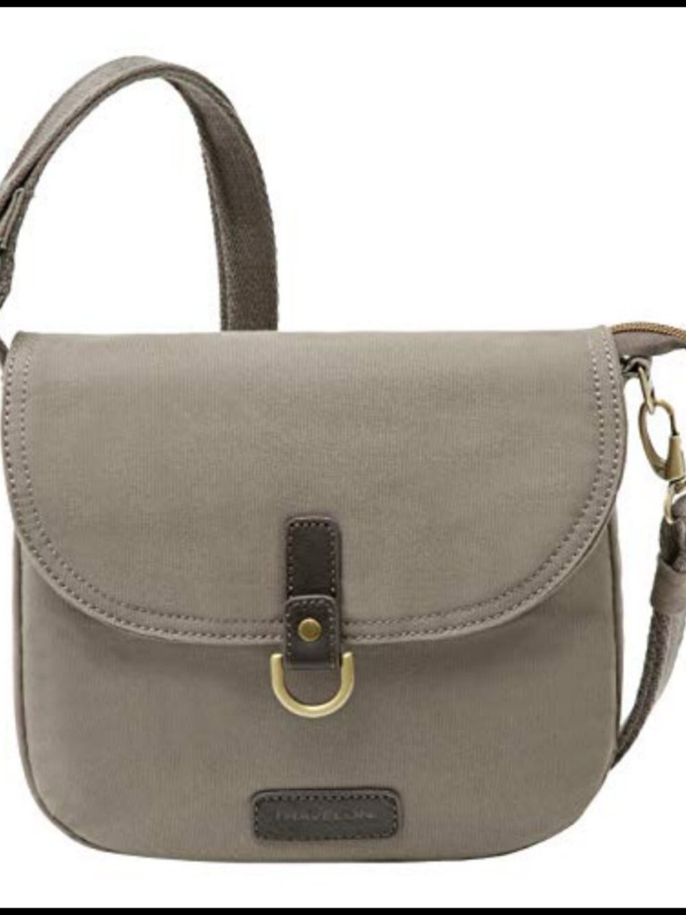 Anti-Theft Saddle Crossbody RFID Cotton Leather Adjustable Strap